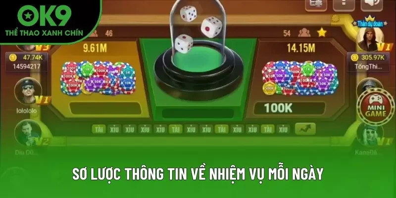 Sơ lược thông tin về nhiệm vụ mỗi ngày